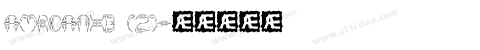 AMRCANXB (2)字体转换